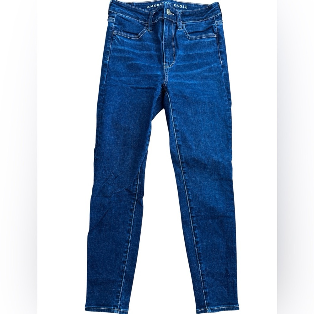 American Eagle Outfitters Dark Blue Skinny Jeans